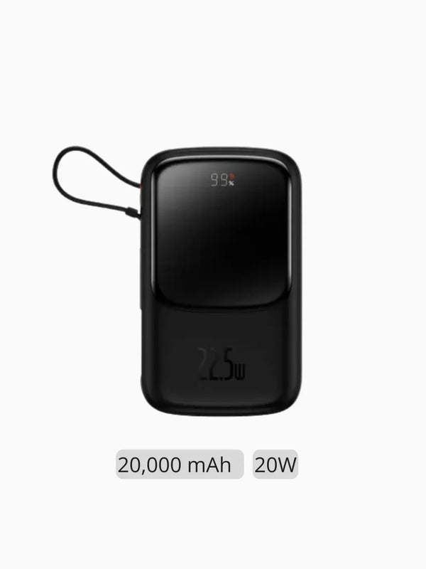 Baseus Qpow Pro 20000mAh 20W Lightning Fast Charging Power Bank